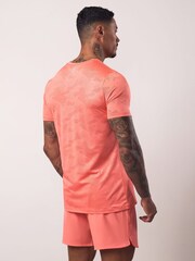 Gym King Pink Relentless Camo T-Shirt - Image 3 of 4
