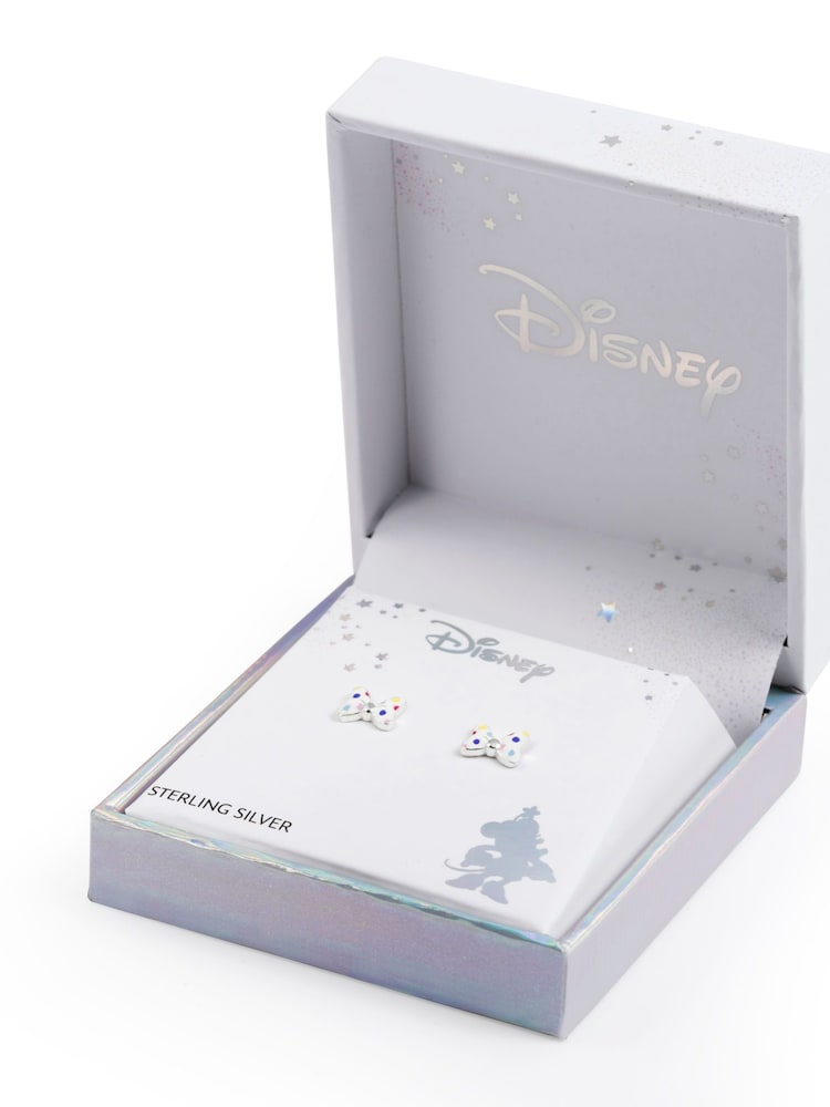Peers Hardy Sterling Silver 925 Minnie Mouse Polka Dot Bow Stud Earrings - Image 3 of 3 Peers Hardy Sterling Silver 925 Minnie Mouse Polka Dot Bow Stud Earrings - Image 3 of 3