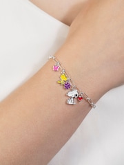 Peers Hardy Silver Plated Peanuts Snoopy Friendship Charm Bracelet - Image 3 of 4
