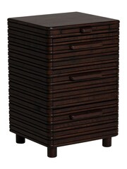 Barker and Stonehouse Brown Tova Rustic 3 Drawer Chest - Image 1 of 6