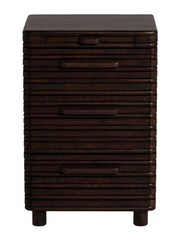 Barker and Stonehouse Brown Tova Rustic 3 Drawer Chest - Image 2 of 6