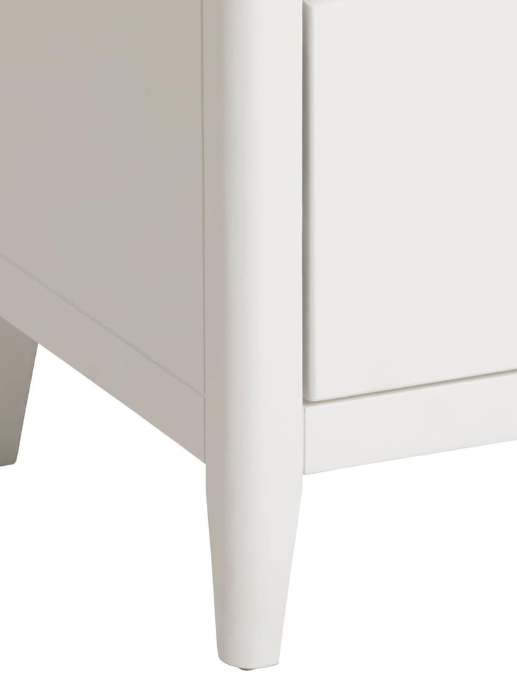 Barker and Stonehouse White Springwell Wooden 5 Drawer Chest of Drawers - Image 6 of 6 Barker and Stonehouse White Springwell Wooden 5 Drawer Chest of Drawers - Image 6 of 6