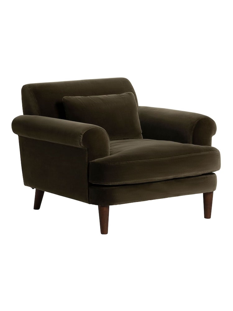 Barker and Stonehouse Green Cassian Accent Chair - Image 2 of 6