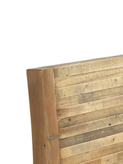 Barker and Stonehouse Brown Charlie Reclaimed Wood Low End Bed Frame - Image 5 of 6