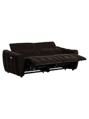 Barker and Stonehouse Natural Montgomery Fabric 2.5 Power Seater and Headrest - Image 6 of 6