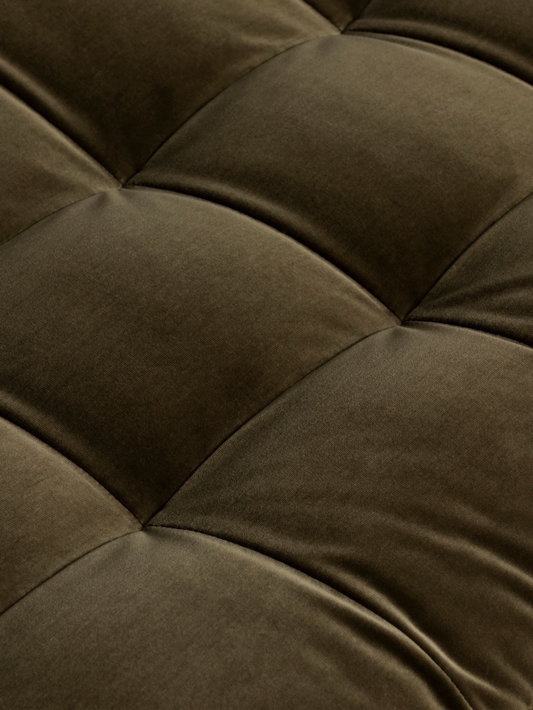 Barker and Stonehouse Green Large Hemingway Velvet 2 Seater Sofa - Image 6 of 6