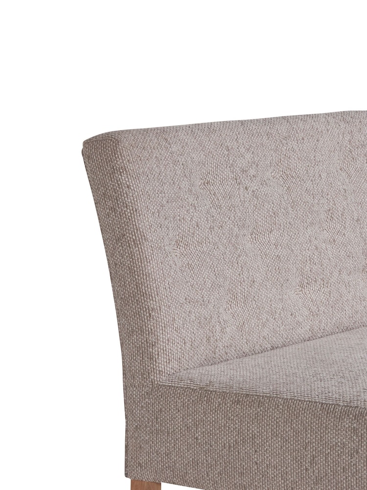 Barker and Stonehouse Grey Medina Upholstered Dining Left Hand Corner Bench - Image 6 of 6 Barker and Stonehouse Grey Medina Upholstered Dining Left Hand Corner Bench - Image 6 of 6