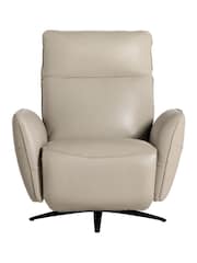 Barker and Stonehouse Natural Rix Leather Massage Power Armchair - Image 2 of 6