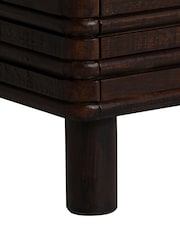 Barker and Stonehouse Brown Tova Rustic 7 Drawer Chest - Image 5 of 6