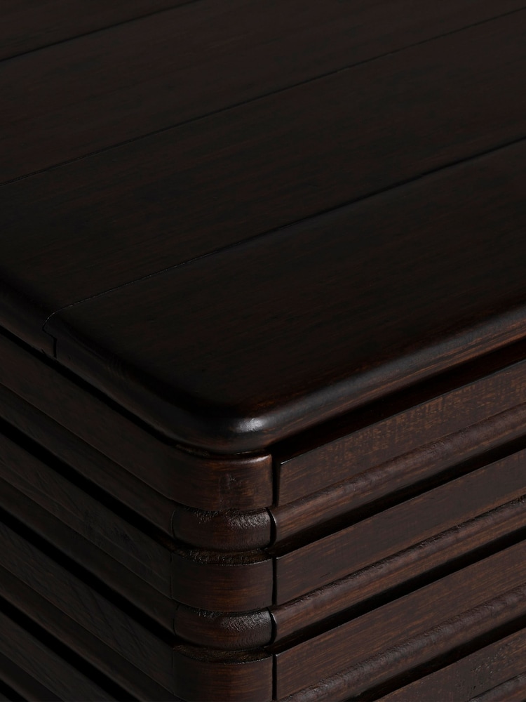 Barker and Stonehouse Brown Tova Rustic 7 Drawer Chest - Image 6 of 6