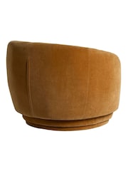 Barker and Stonehouse Brown Angelo Fabric Armchair - Image 3 of 6