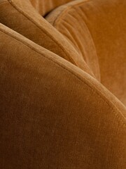 Barker and Stonehouse Brown Angelo Fabric 3 Seater Sofa - Image 6 of 6
