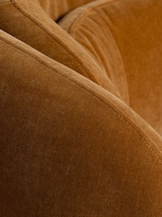 Barker and Stonehouse Brown Angelo Fabric 3 Seater Sofa - Image 7 of 7