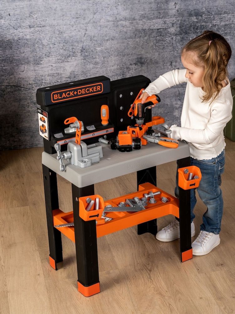 Smoby Black and Decker Bricolo Pro Workbench - Image 2 of 6 Smoby Black and Decker Bricolo Pro Workbench - Image 2 of 6