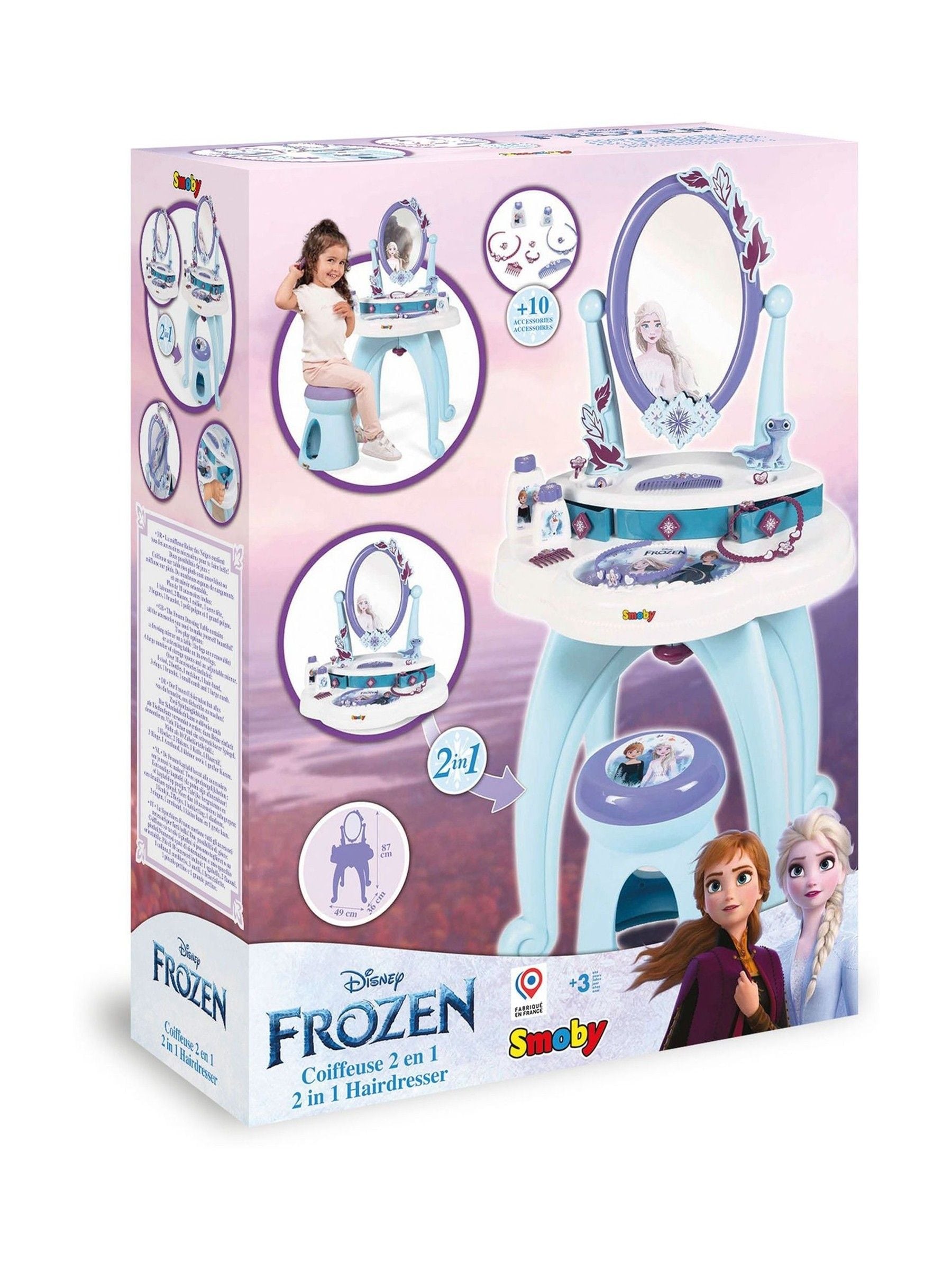 Buy Smoby Frozen 2-in-1 Dressing Table from the Next UK online shop