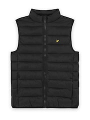 Чорний - Lyle & Scott Light Weight Padded Gilet - Image 4 of 6