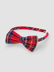 JoJo Maman Bébé Blue Tartan Hairband - Image 3 of 4