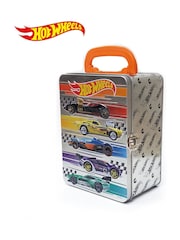 Ancory Silver Hot Wheels Tin Car Storage Case - Image 3 of 3