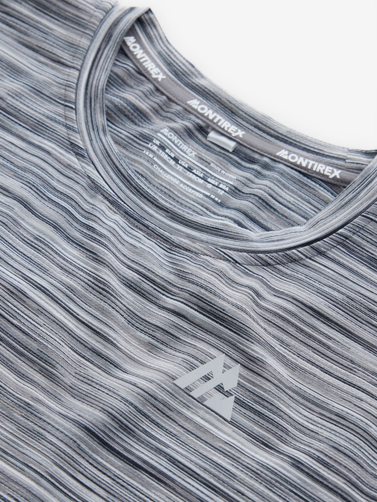 Montirex Grey Junior Trail 2.0 T-Shirt - Image 7 of 7