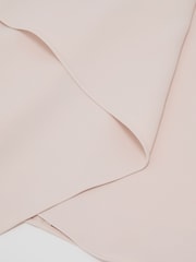 Reiss Pink Zoe Draped Sleeveless Shift Dress - Image 4 of 4