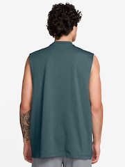Ardezie minerală - Nike Athletic Club Dri-FIT Training Tank Top - Imaginea 2 din 3