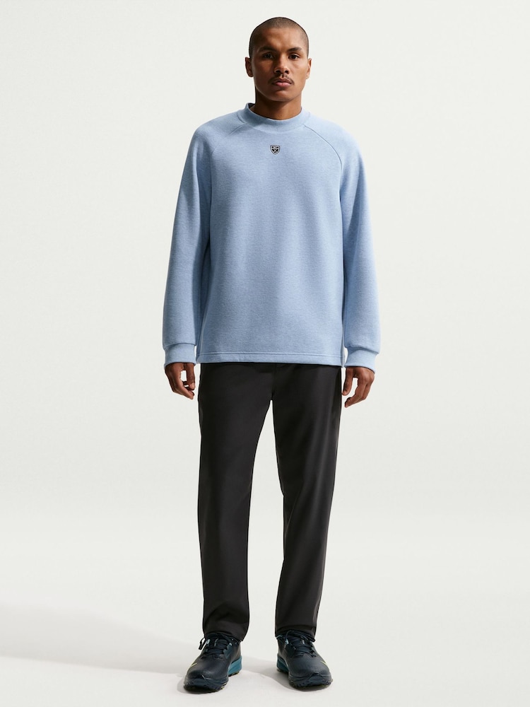 Nike Navy Blue Par 5 Therma-FIT Golf Crew Sweatshirt - Image 2 of 5