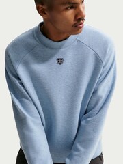 Nike Navy Blue Par 5 Therma-FIT Golf Crew Sweatshirt - Image 5 of 5