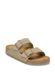 Birkenstock Natural Khaki Green Arizona Sandals - Image 5 of 6