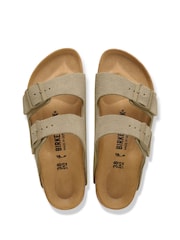Birkenstock Natural Khaki Green Arizona Sandals - Image 6 of 6