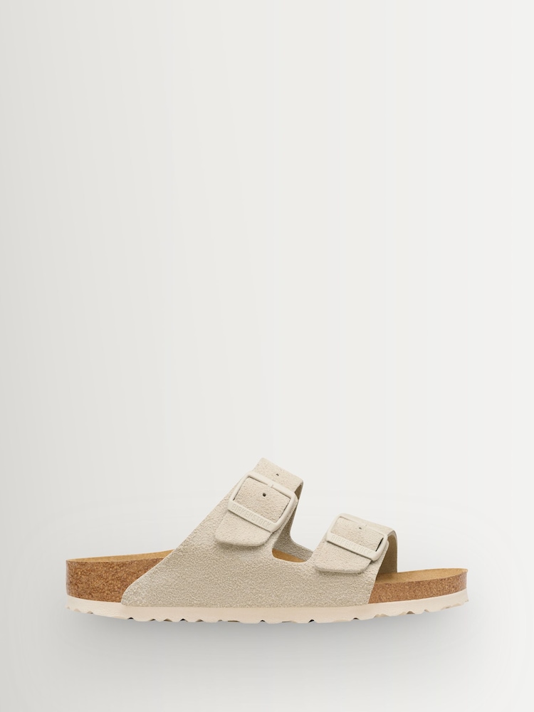 Birkenstock Grey Arizona Suede Sandals - Image 1 of 3 Birkenstock Grey Arizona Suede Sandals - Image 1 of 3
