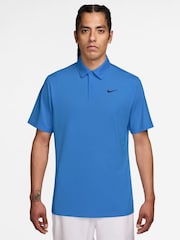 Γαλάζιο - Μπλούζα Polo γκολφ Nike Dri-FIT Good Solid - Εικόνα 1 του 3