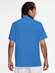 Γαλάζιο - Μπλούζα Polo γκολφ Nike Dri-FIT Good Solid - Εικόνα 2 του 3
