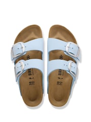 Birkenstock Blue Arizona Big Buckle Nubuck Sandals - Image 3 of 3