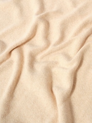 Mint Velvet Natural Triangle Knit Scarf - Image 2 of 2