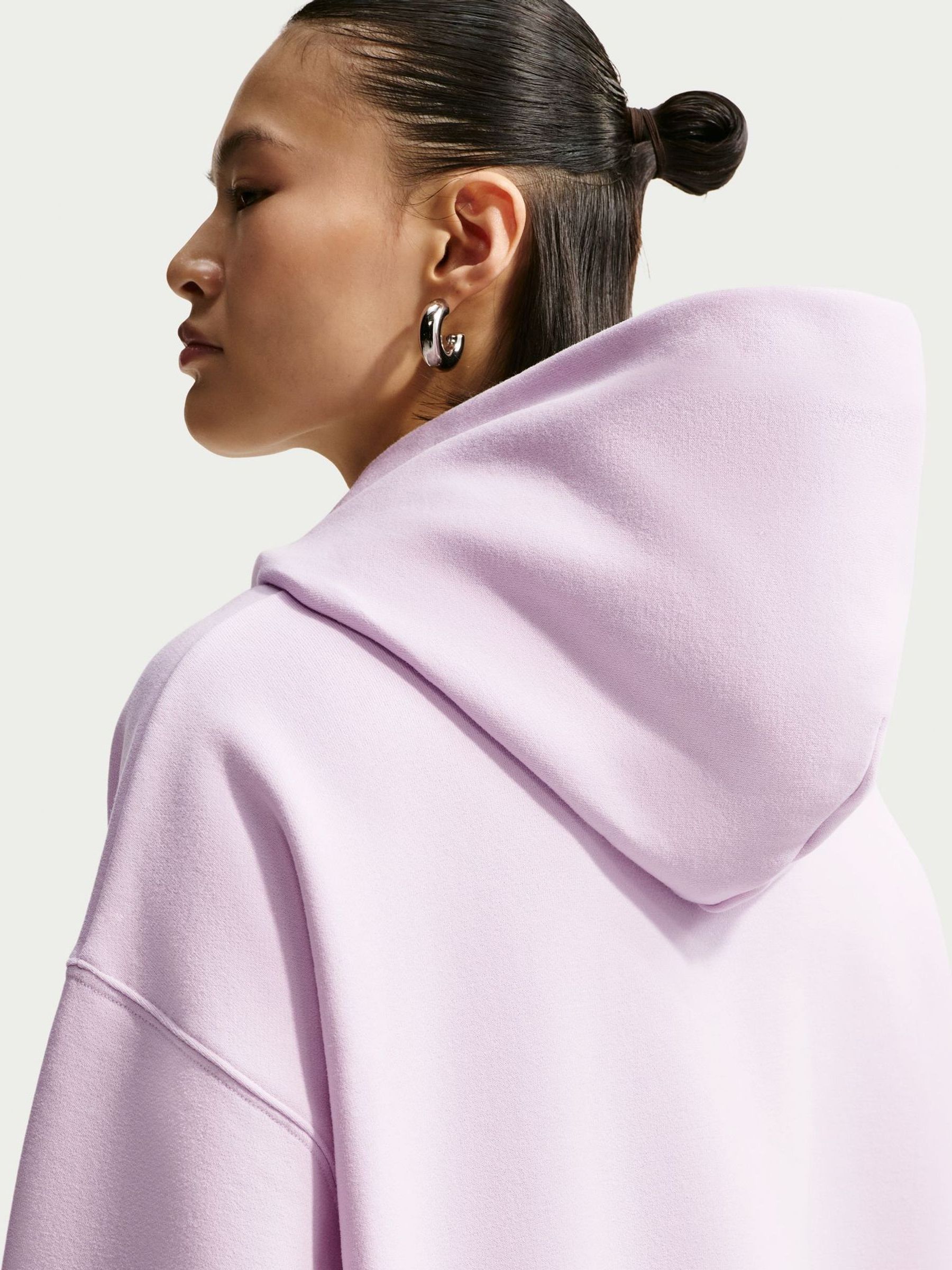 Comprar Lilás Descolorido - Camisola com capuz Nike Studio Fleece