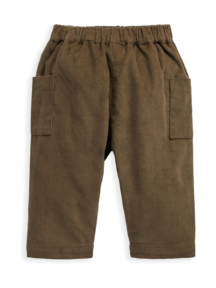 Mamas & Papas Brown Cord Trousers - Image 2 of 2 Mamas & Papas Brown Cord Trousers - Image 2 of 2