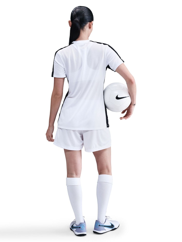 Nike White Academy Dri-FIT 4" Football Shorts - Image 2 of 5