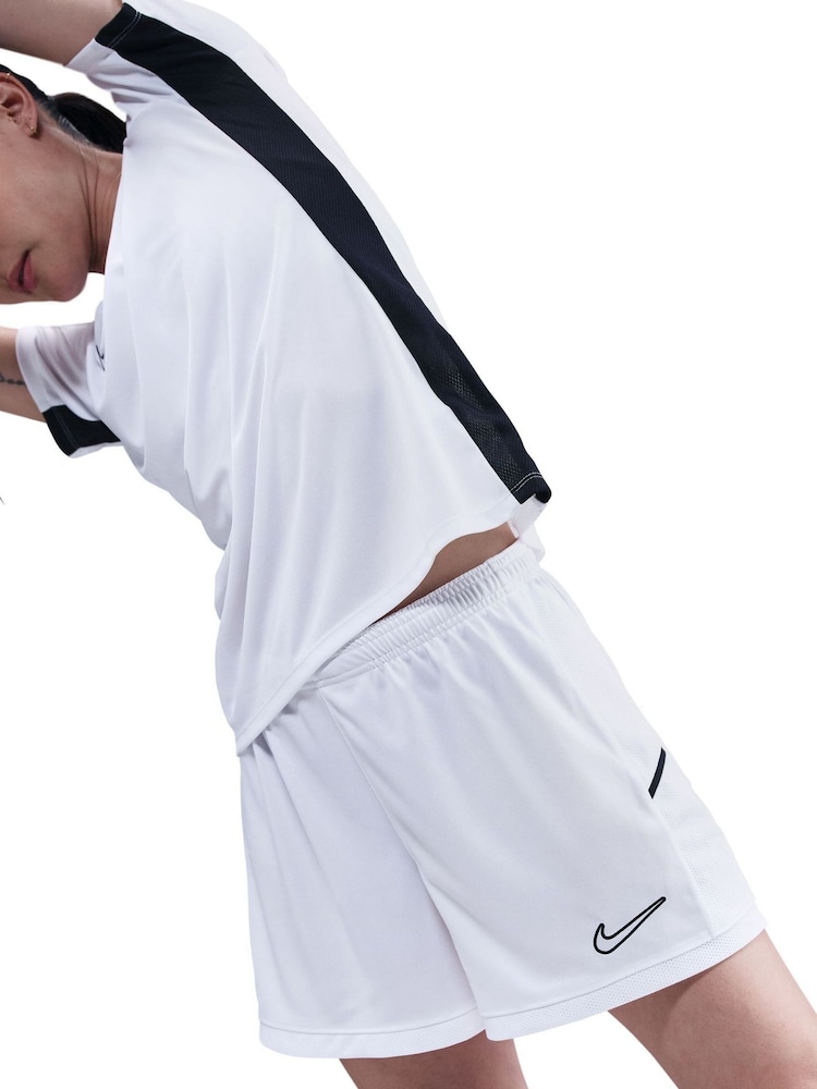 Nike White Academy Dri-FIT 4" Football Shorts - Image 5 of 5