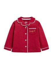 Mamas & Papas Classic Red Christmas Pyjamas - Image 3 of 4