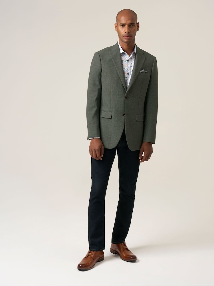 Skopes Green Beckwith Tailored Fit Jacket - Image 1 of 6 Skopes Green Beckwith Tailored Fit Jacket - Image 1 of 6
