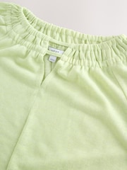 Sage Green Long Sleeve Notch Neck Top - Image 2 of 4