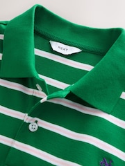 أخضر - قميص بولو مخطط بالعرض - Image 6 of 8