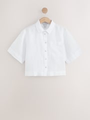 ホワイト - N. Premium半袖テクスチャードTシャツ - 画像 6 / 8