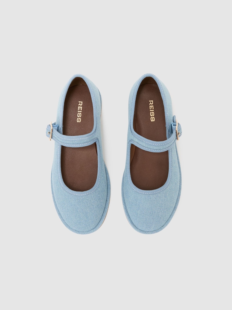 Reiss Blue Lisa Shoes - Image 2 of 4
