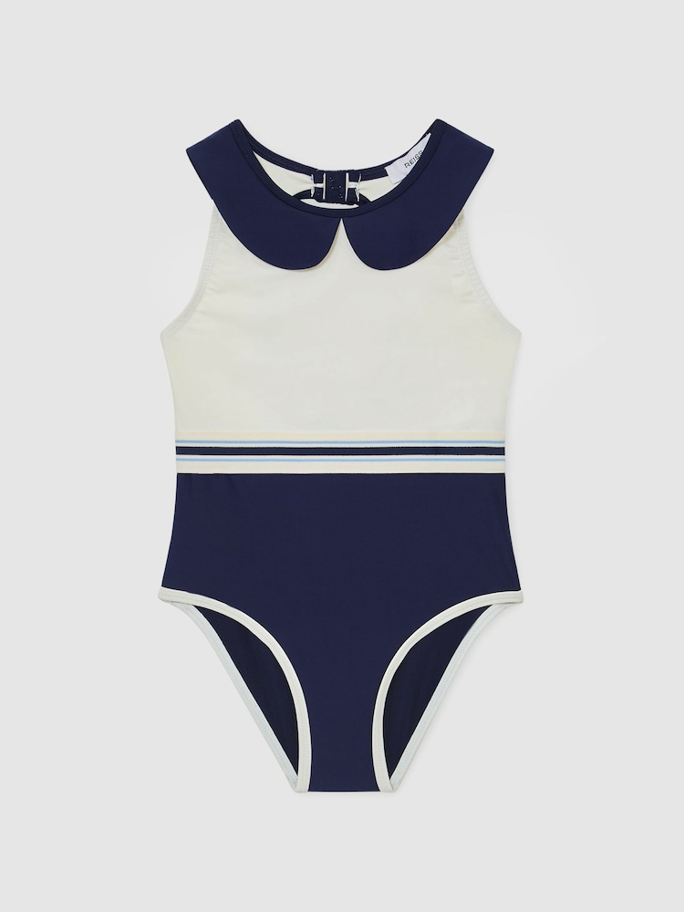 Reiss Navy Clara Swimsuits - Image 1 of 3