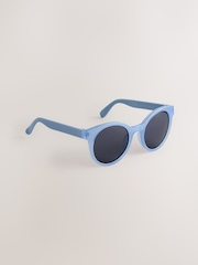 Blue Round Sunglasses - Image 4 of 4
