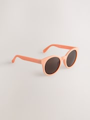 Orange Round Sunglasses - Image 1 of 3