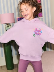 Eleanor Bowmer Lilac Purple Graphic Hoodie - Image 2 of 5