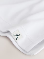 白色 - Active Tipped Golf Polo Shirt - 圖片 8/9