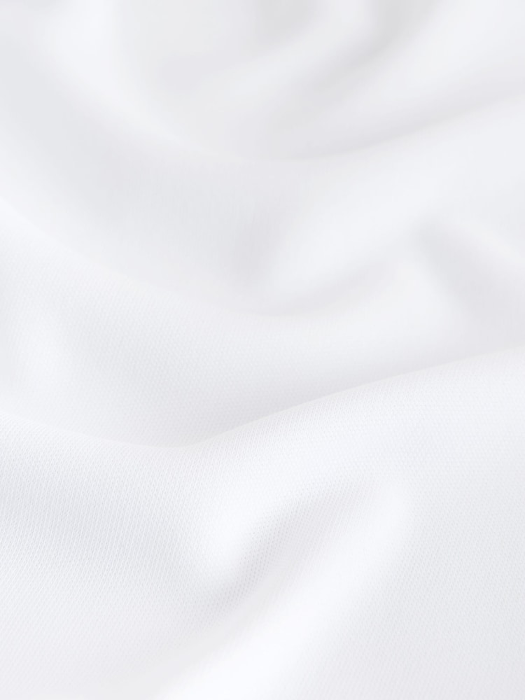 白色 - Active Tipped Golf Polo Shirt - 圖片 9/9